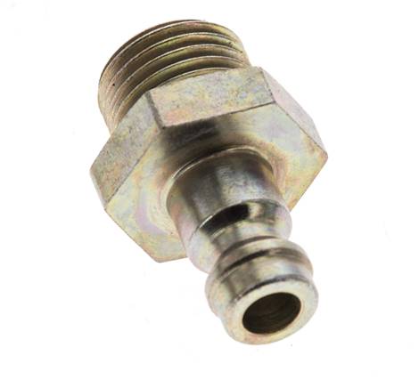 Hardened steel DN 5 Air Coupling Plug G 1/4 inch Male