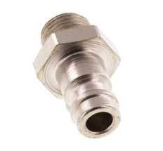 Hardened steel DN 5 Air Coupling Plug G 1/8 inch Male [2 Pieces]