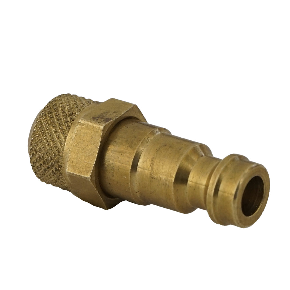 Brass DN 5 Air Coupling Plug 6x8 mm Union Nut [5 Pieces]