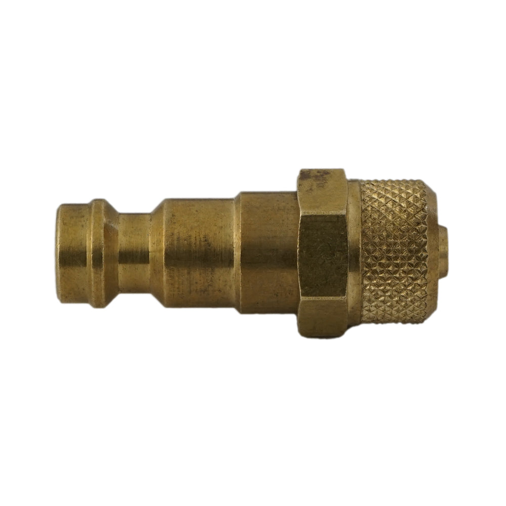 Brass DN 5 Air Coupling Plug 6x8 mm Union Nut [5 Pieces]