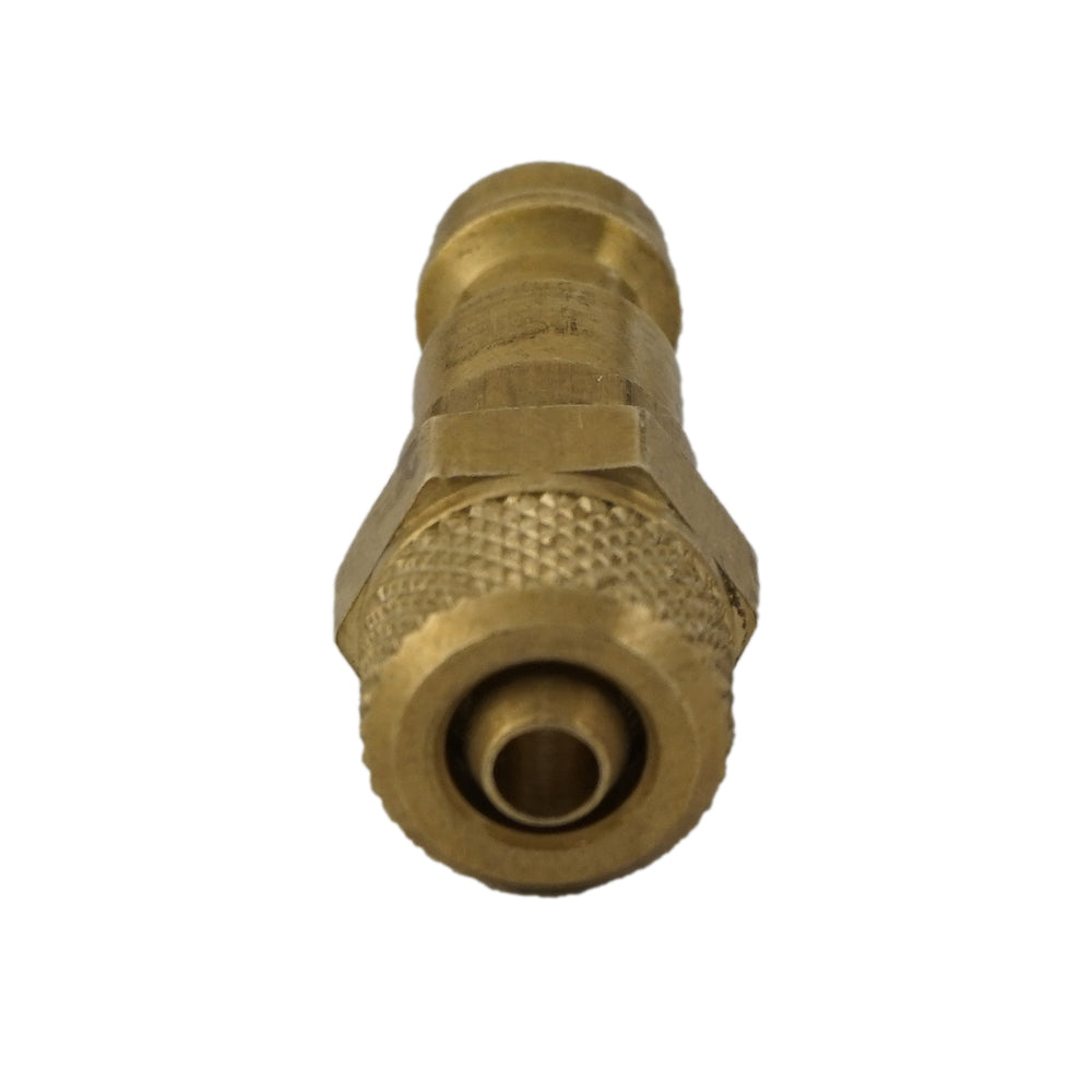 Brass DN 5 Air Coupling Plug 6x8 mm Union Nut [5 Pieces]