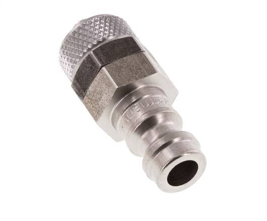 Stainless steel DN 5 Air Coupling Plug 4x6 mm Union Nut