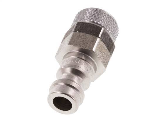 Stainless steel DN 5 Air Coupling Plug 4x6 mm Union Nut