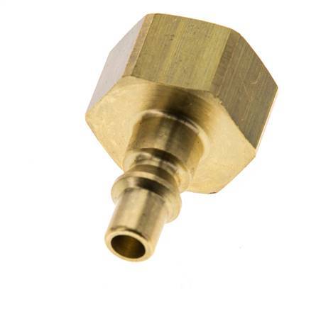 Brass DN 5.5 (Orion) Air Coupling Plug G 1/2 inch Female [2 Pieces]