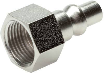 Hardened steel DN 5.5 (Orion) Air Coupling Plug G 3/8 inch Female [2 Pieces]