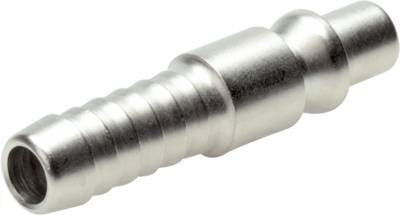 Hardened steel DN 5.5 (Orion) Air Coupling Plug 10 mm Hose Pillar [2 Pieces]