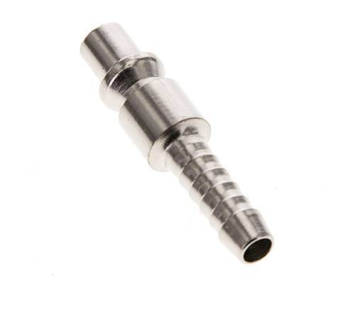 Hardened steel DN 5.5 (Orion) Air Coupling Plug 6 mm Hose Pillar [2 Pieces]