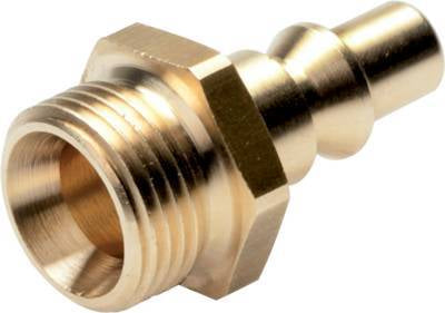 Brass DN 5.5 (Orion) Air Coupling Plug G 1/4 inch Male [5 Pieces]