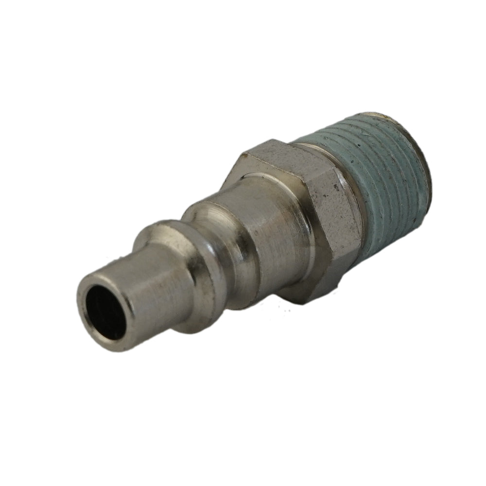 Hardened steel DN 5.5 (Orion) Air Coupling Plug R 1/4 inch Male [2 Pieces]