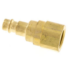 Brass DN 7.2 (Euro) Air Coupling Plug G 3/8 inch Female with Check Valve