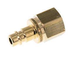 Brass DN 7.2 (Euro) Air Coupling Plug G 3/8 inch Female Safety
