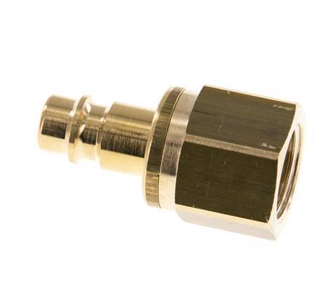 Brass DN 7.2 (Euro) Air Coupling Plug G 3/8 inch Female Safety