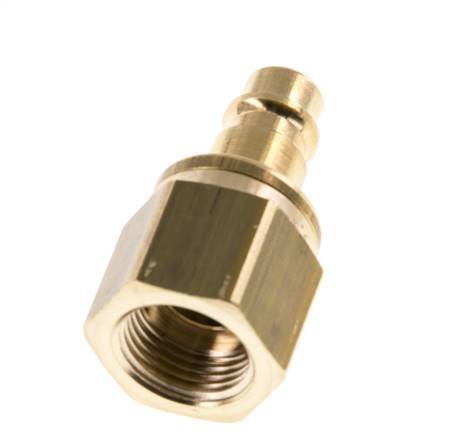 Brass DN 7.2 (Euro) Air Coupling Plug G 3/8 inch Female Safety