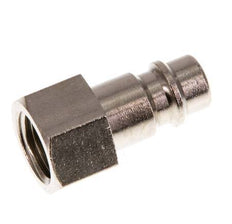 Nickel-plated Brass DN 7.2 (Euro) Air Coupling Plug G 1/4 inch Female [2 Pieces]