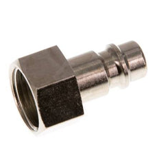 Nickel-plated Brass DN 7.2 (Euro) Air Coupling Plug G 3/8 inch Female [2 Pieces]