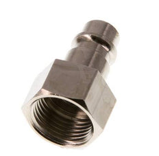 Nickel-plated Brass DN 7.2 (Euro) Air Coupling Plug G 3/8 inch Female [2 Pieces]