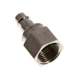 Nickel-plated Brass DN 7.2 (Euro) Air Coupling Plug G 1/2 inch Female Double Shut-Off