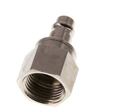 Nickel-plated Brass DN 7.2 (Euro) Air Coupling Plug G 1/2 inch Female Double Shut-Off