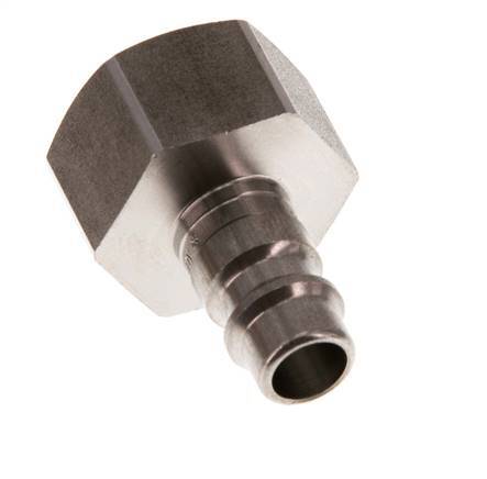Stainless steel DN 7.2 (Euro) Air Coupling Plug G 1/2 inch Female