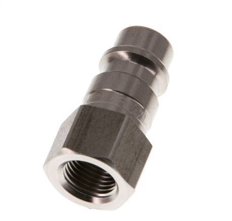 Stainless steel DN 7.2 (Euro) Air Coupling Plug G 1/8 inch Female