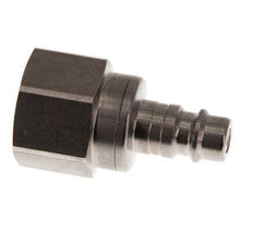 Stainless steel DN 7.2 (Euro) Air Coupling Plug G 1/2 inch Female Double Shut-Off