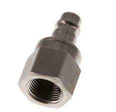 Stainless steel DN 7.2 (Euro) Air Coupling Plug G 3/8 inch Female Double Shut-Off