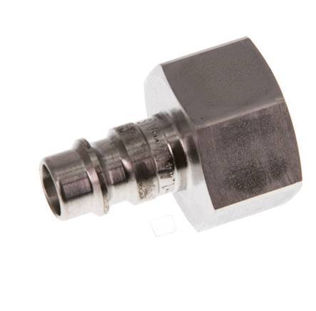 Stainless Steel 316L DN 7.2 (Euro) Air Coupling Plug G 1/2 inch Female