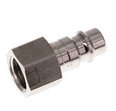 Stainless Steel 316L DN 7.2 (Euro) Air Coupling Plug G 1/4 inch Female