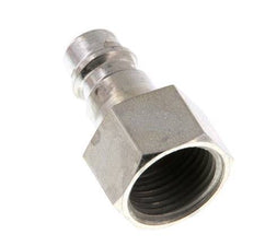 Hardened steel DN 7.2 (Euro) Air Coupling Plug G 3/8 inch Female [2 Pieces]