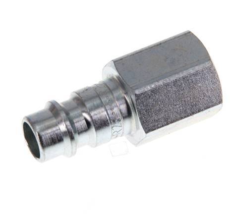 Hardened steel DN 7.2 (Euro) Air Coupling Plug G 1/4 inch Female [2 Pieces]