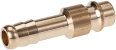 Nickel-plated Brass DN 7.2 (Euro) Air Coupling Plug 13 mm Hose Pillar [2 Pieces]