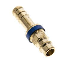 Brass DN 7.2 (Euro) Blue-Coded Air Coupling Plug 9 mm Hose Pillar