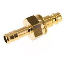 Brass DN 7.2 (Euro) Air Coupling Plug 9 mm Hose Pillar Safety