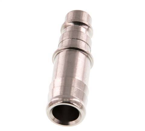 Stainless steel DN 7.2 (Euro) Air Coupling Plug 13 mm Hose Pillar