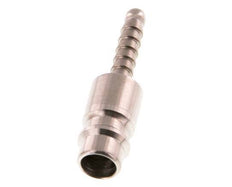 Stainless steel DN 7.2 (Euro) Air Coupling Plug 4 mm Hose Pillar