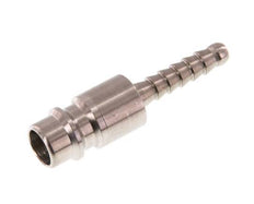 Stainless steel DN 7.2 (Euro) Air Coupling Plug 4 mm Hose Pillar