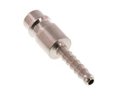 Stainless steel DN 7.2 (Euro) Air Coupling Plug 4 mm Hose Pillar