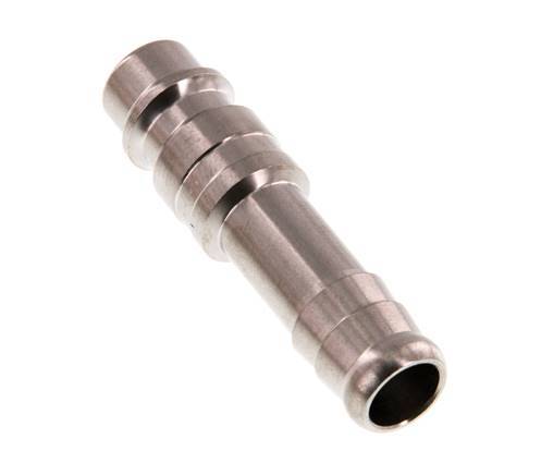 Stainless steel DN 7.2 (Euro) Air Coupling Plug 9 mm Hose Pillar