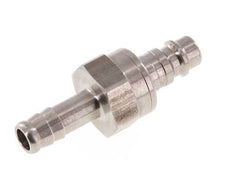 Stainless steel DN 7.2 (Euro) Air Coupling Plug 10 mm Hose Pillar Double Shut-Off