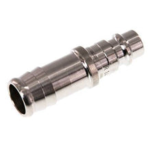 Stainless Steel 316L DN 7.2 (Euro) Air Coupling Plug 13 mm Hose Pillar