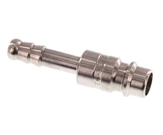 Stainless Steel 316L DN 7.2 (Euro) Air Coupling Plug 6 mm Hose Pillar