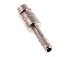 Stainless Steel 316L DN 7.2 (Euro) Air Coupling Plug 6 mm Hose Pillar