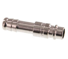 Stainless Steel 316L DN 7.2 (Euro) Air Coupling Plug 10 mm Hose Pillar Double Shut-Off