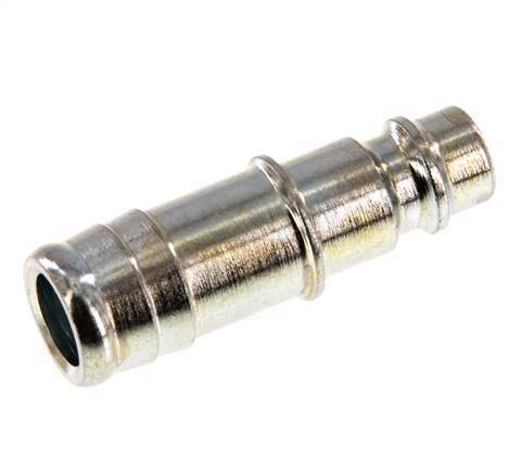 Hardened steel DN 7.2 (Euro) Air Coupling Plug 13 mm Hose Pillar [2 Pieces]