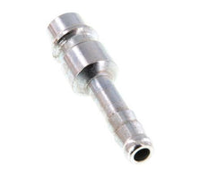 Hardened steel DN 7.2 (Euro) Air Coupling Plug 6 mm Hose Pillar [2 Pieces]