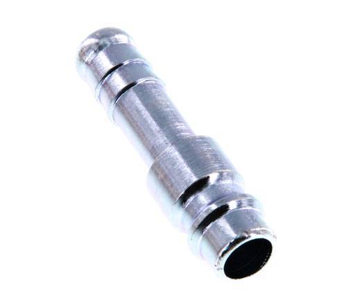 Hardened steel DN 7.2 (Euro) Air Coupling Plug 8 mm Hose Pillar [2 Pieces]