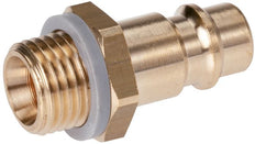 Brass DN 7.2 (Euro) Air Coupling Plug G 3/8 inch Male [5 Pieces]