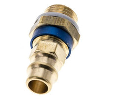 Brass DN 7.2 (Euro) Blue-Coded Air Coupling Plug G 1/4 inch Male