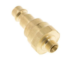 Brass DN 7.2 (Euro) Air Coupling Plug G 1/8 inch Male with Check Valve