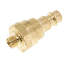 Brass DN 7.2 (Euro) Air Coupling Plug G 1/8 inch Male with Check Valve